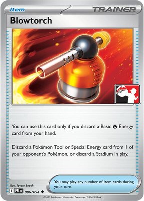 Blowtorch, Prize Pack Series Cards