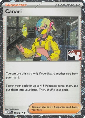 Canari (Cosmos Holo), Prize Pack Series Cards