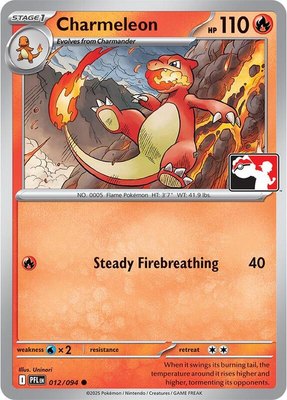 Charmeleon, Prize Pack Series Cards