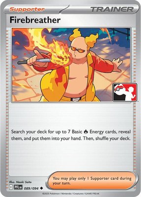 Firebreather, Prize Pack Series Cards