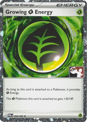 Growing Grass Energy (Cosmos Holo), Prize Pack Series Cards