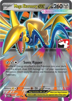 Mega Skarmory ex, Prize Pack Series Cards