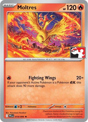 Moltres, Prize Pack Series Cards