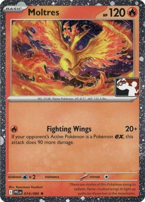 Moltres (Cosmos Holo), Prize Pack Series Cards