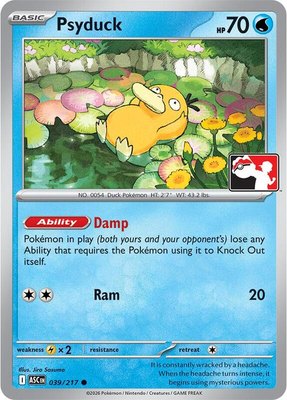 Psyduck, Prize Pack Series Cards