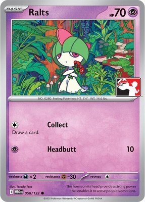Ralts, Prize Pack Series Cards