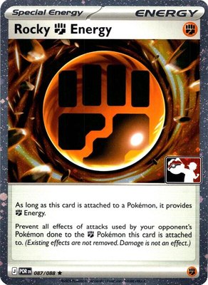 Rocky Fighting Energy (Cosmos Holo), Prize Pack Series Cards