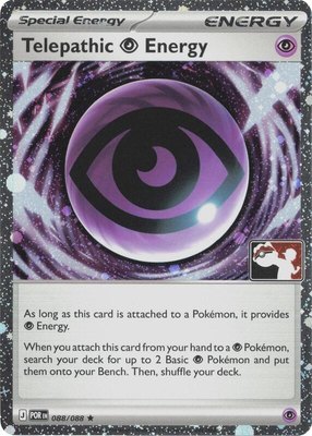 Telepathic Psychic Energy (Cosmos Holo), Prize Pack Series Cards