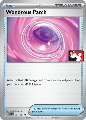Wondrous Patch, Prize Pack Series Cards