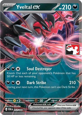 Yveltal ex, Prize Pack Series Cards