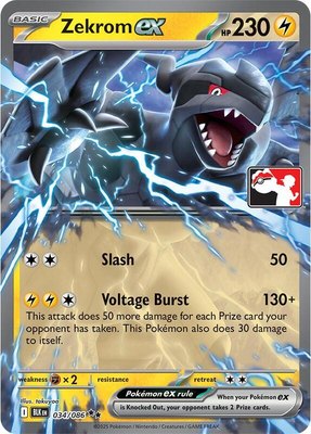 Zekrom ex (Right Stamp), Prize Pack Series Cards