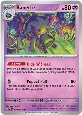 Banette, Pitch Black