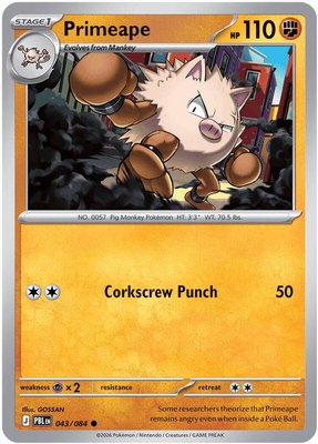 Primeape, Pitch Black