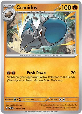 Cranidos, Pitch Black