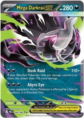 Mega Darkrai ex, Pitch Black
