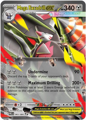 Mega Excadrill ex, Pitch Black