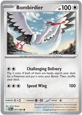 Bombirdier, Pitch Black