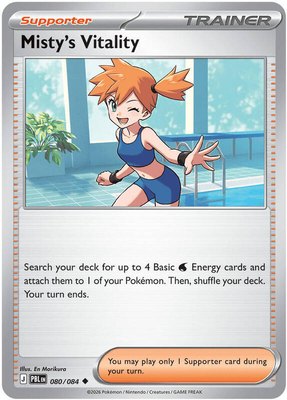 Misty's Vitality, Pitch Black