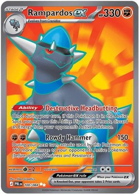 Rampardos ex, Pitch Black