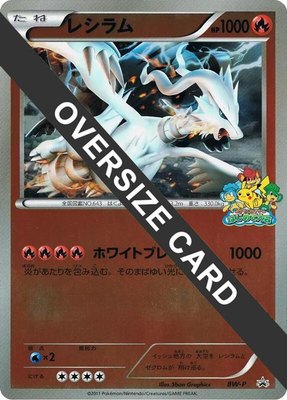 Reshiram (Beginner's Battle Conference) (Jumbo), BW-P Promotional cards