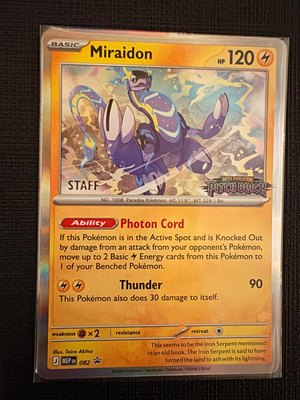 Miraidon [Staff], Mega Evolution Promo