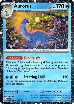 Aurorus (Cosmos Holo), Blister Exclusives