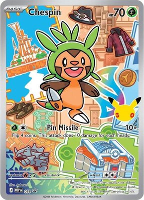 Chespin, Mega Evolution Promo