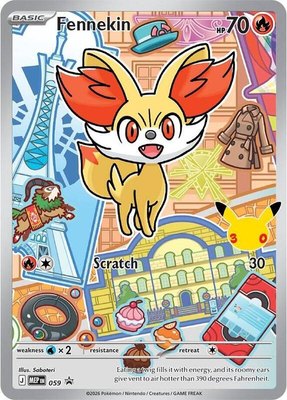 Fennekin, Mega Evolution Promo