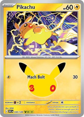 Pikachu, 30th Celebration