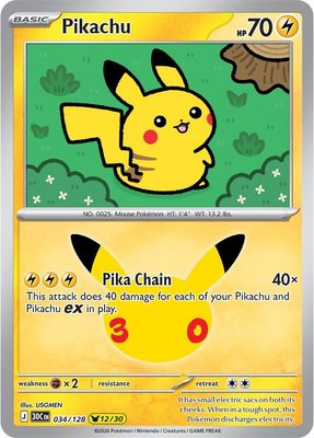 Pikachu, 30th Celebration