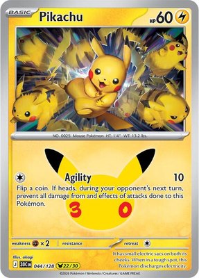 Pikachu, 30th Celebration