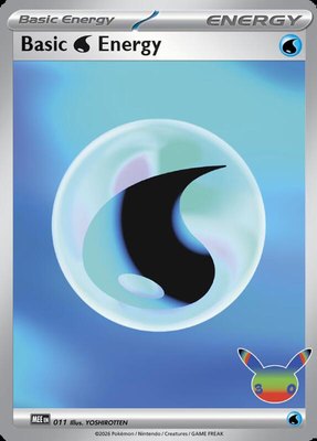 Basic Water Energy (30th Celebration), Mega Evolution Energies