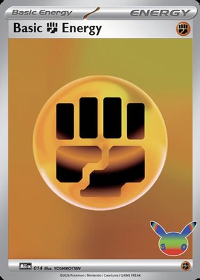 Basic Fighting Energy (30th Celebration), Mega Evolution Energies