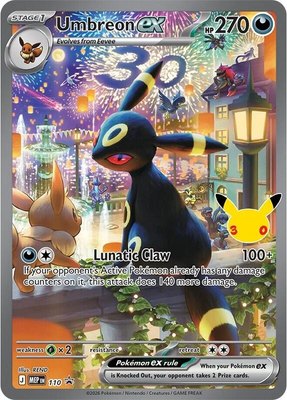 Umbreon ex (30th Celebration), Mega Evolution Promo