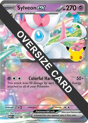 Sylveon ex (30th Celebration), Jumbo Cards