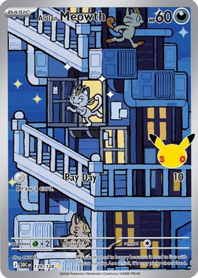 Alolan Meowth, 30th Celebration