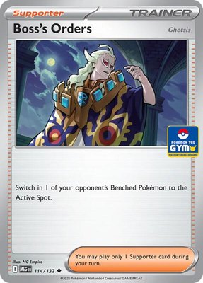 Boss's Orders [Ghetsis] (GYM), Southeast Asia Exclusives