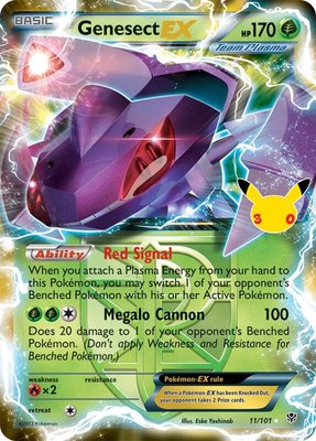 Genesect EX (Team Plasma), 30th Celebration Classic Collection