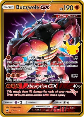 Buzzwole GX, 30th Celebration Classic Collection