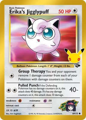 Erika's Jigglypuff, 30th Celebration Classic Collection