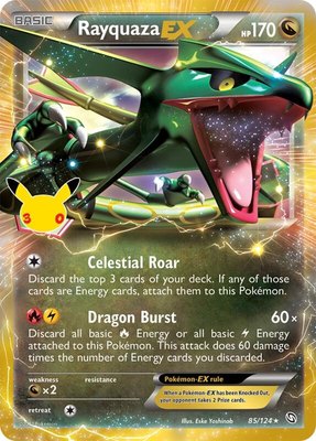 Rayquaza EX, 30th Celebration Classic Collection