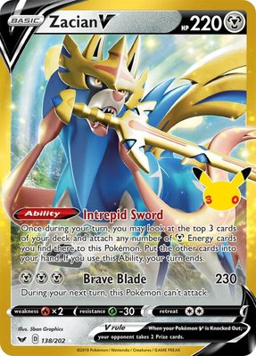 Zacian V, 30th Celebration Classic Collection
