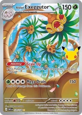 Alolan Exeggutor, 30th Celebration
