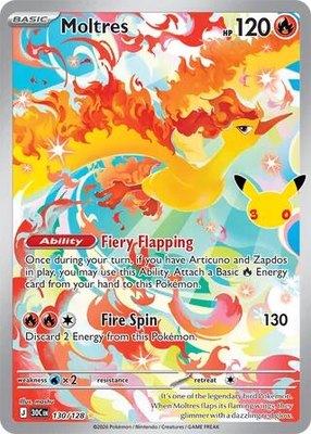 Moltres, 30th Celebration