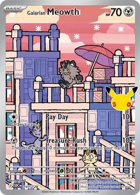 Galarian Meowth, 30th Celebration