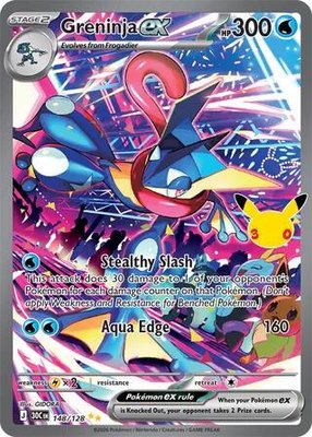 Greninja ex, 30th Celebration