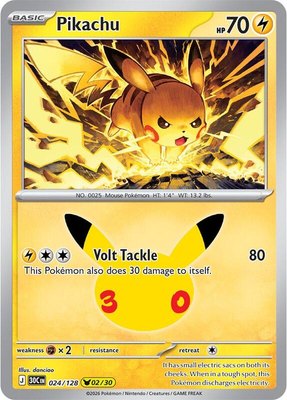 Pikachu, 30th Celebration