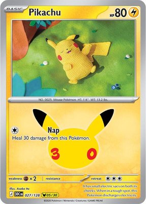 Pikachu, 30th Celebration