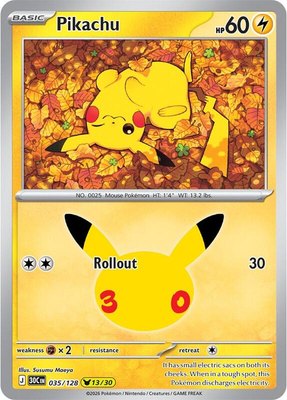 Pikachu, 30th Celebration