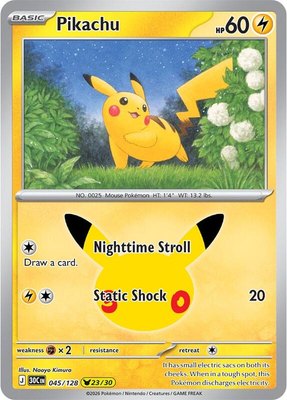 Pikachu, 30th Celebration
